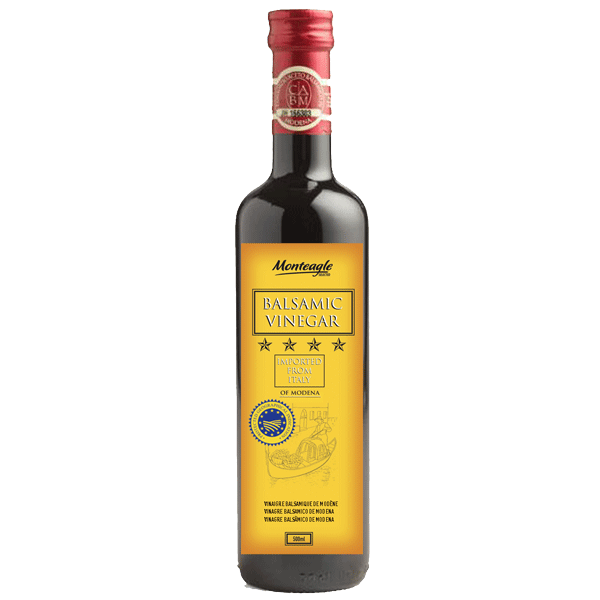 balsamic vinegar  stars bordolese glass bottle ml monteagle brand simpplier