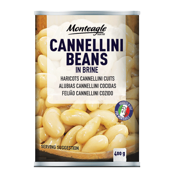 cannellini beans in brine easy open can g monteagle brand simpplier
