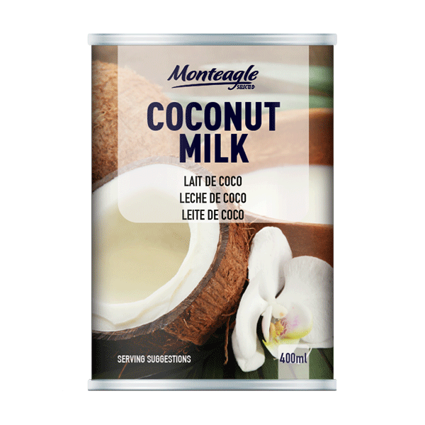 coconut milk     fat regular regular can ml monteagle brand simpplier
