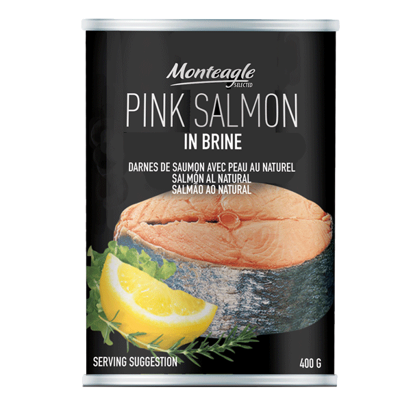 salmon in brine regular can g  monteagle brand simpplier