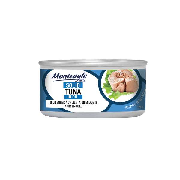 tuna solid in oil regular can g monteagle brand simpplier
