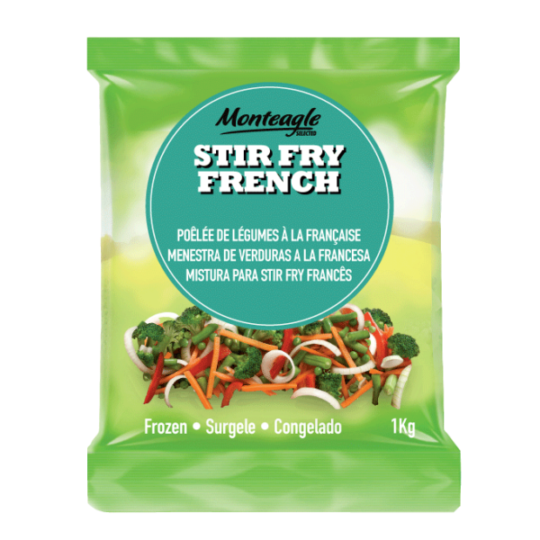 frozen stir fry french bag kg monteagle brand simpplier