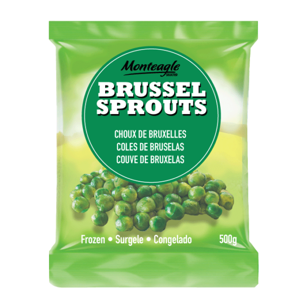 frozen brussel sprouts bag g monteagle brand simpplier