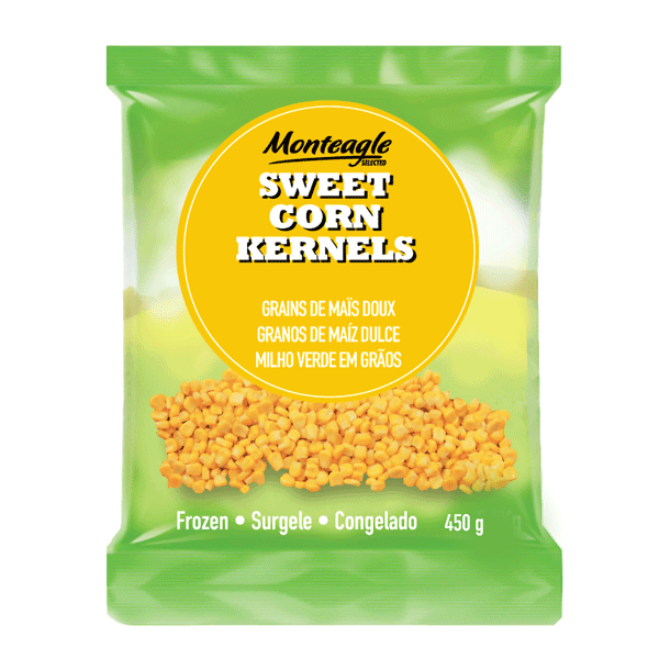 frozen cut sweet corn bag g monteagle brand simpplier