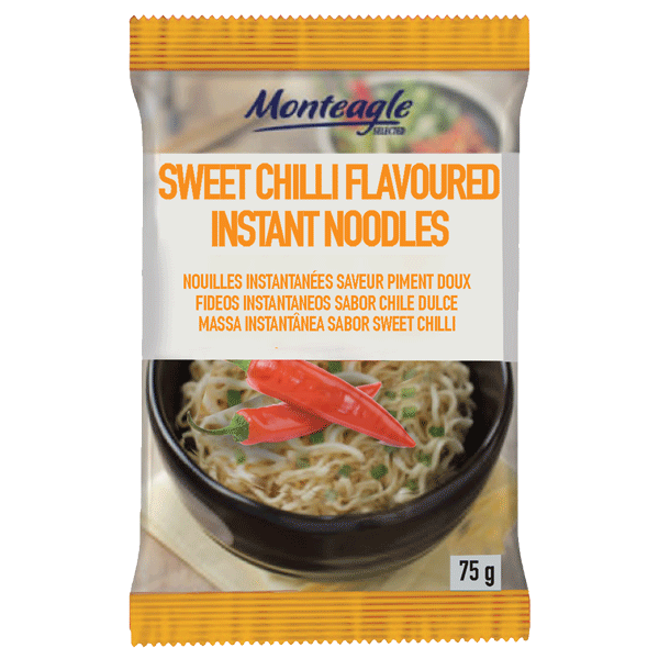 instant noodles sweet chilli flow wrap g monteagle brand simpplier
