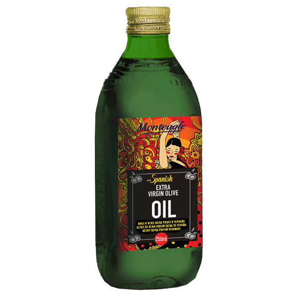 spanish extra virgin olive oil hard pet green bottle ml  monteagle brand simpplier