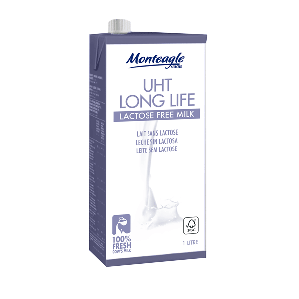 lactose free low fat 1.5% fat uht long life milk slim brick with screw cap 1lt monteagle brand simpplier
