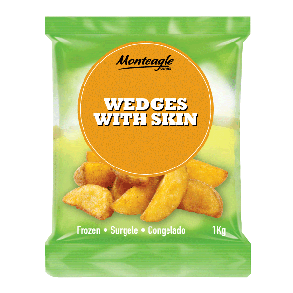 wedges with skin 1 kg monteagle brand simpplier