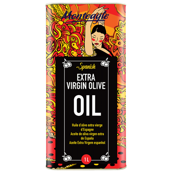 spanish extra virgin olive oil metal tin 1lt monteagle brand simpplier