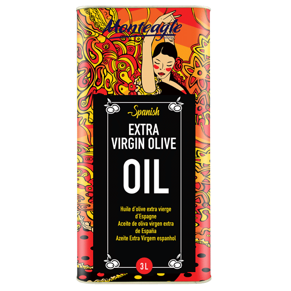 spanish extra virgin olive oil metal tin 3lt monteagle brand simpplier