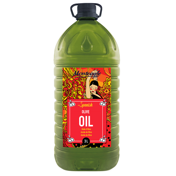 spanish virgin olive oil pet bottle 3lt monteagle brand simpplier