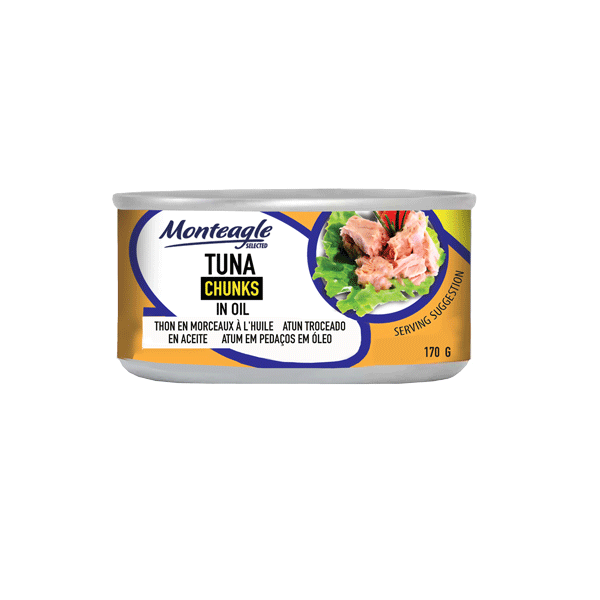 tuna chunks in oil regular can g monteagle brand simpplier