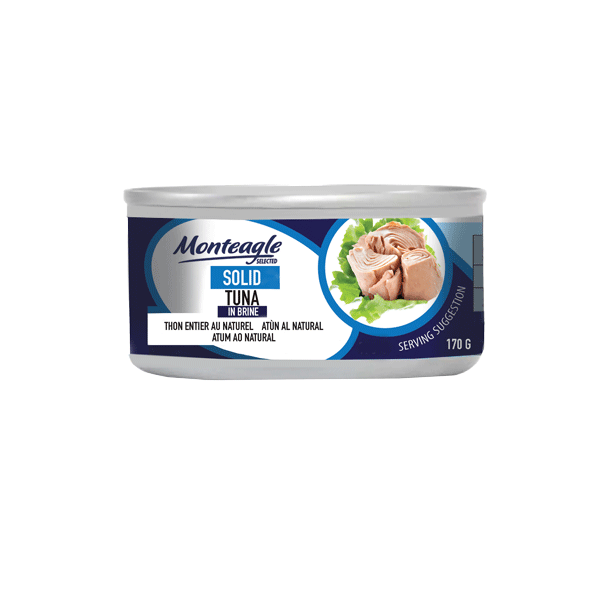 tuna solid in brine regular can g monteagle brand simpplier