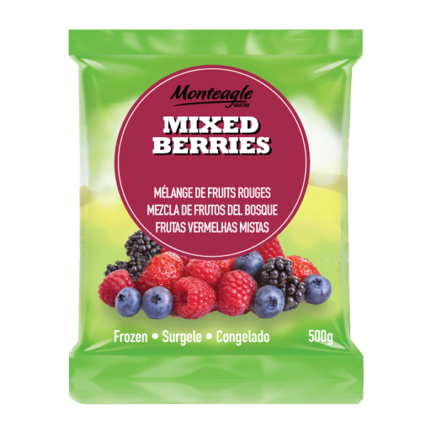 frozen mixed berries  fruits of the forest bag g monteagle brand simpplier