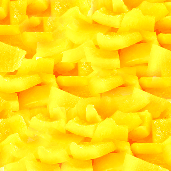 frozen peppers yellow dicedx bulk tote bins kg monteagle brand simpplier