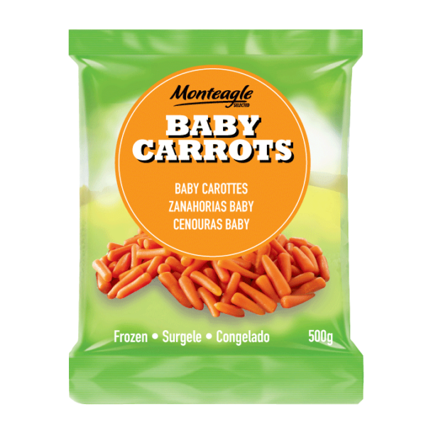 frozen baby carrots bag g monteagle brand simpplier