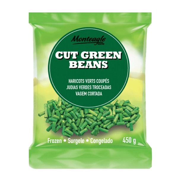 frozen cut green beans bag g monteagle brand simpplier