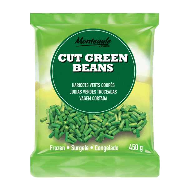 frozen cut green beans bag g monteagle brand simpplier