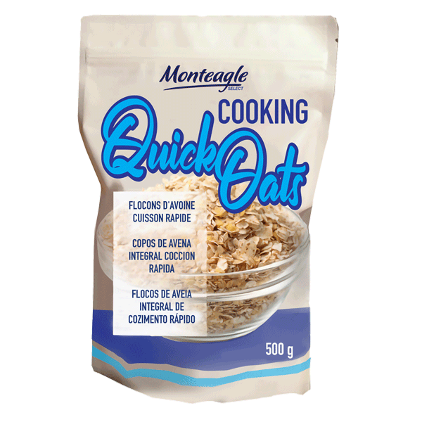 quick cooking oats stand up bag g monteagle brand simpplier