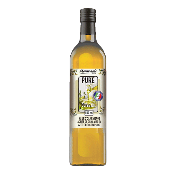 pure olive oil glass marasca bottle ml monteagle brand simpplier