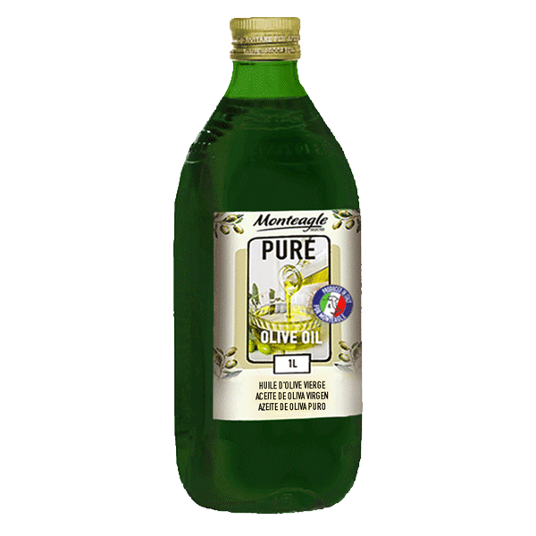 pure olive oil hard pet bottle  lt monteagle brand simpplier