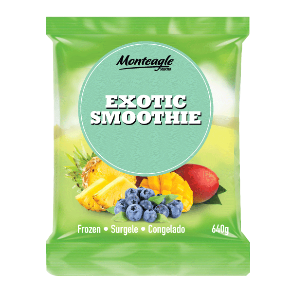frozen exotic smoothie bag 640g monteagle brand simpplier