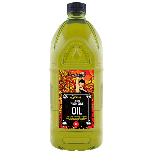 spanish extra virgin olive oil pet bottle 3lt monteagle brand simpplier
